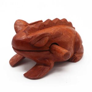 Großer quakender Holzfrosch