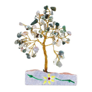 Achat Edelstein Baum- 80 Steine