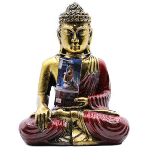 Rot & Gold Buddha – Groß