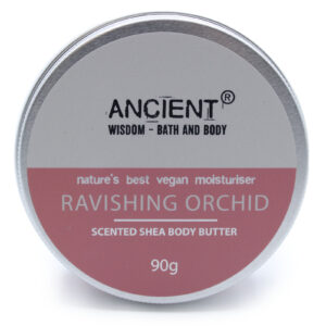 Pflegende Shea-Körperbutter 90g – Rauschende Orchidee