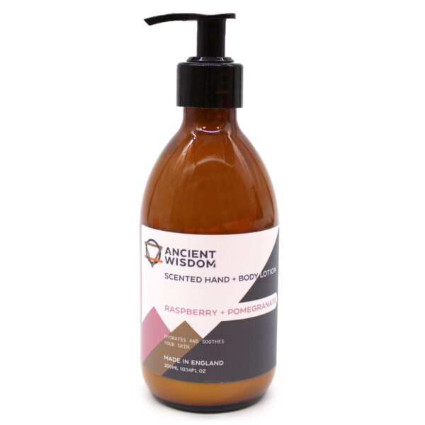 Hand & Body Lotion – Himbeere & Granatapfel 300ml
