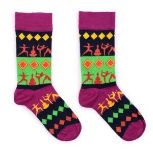 Hop&Hare Bambus Socken (41-46) – Yoga Posen
