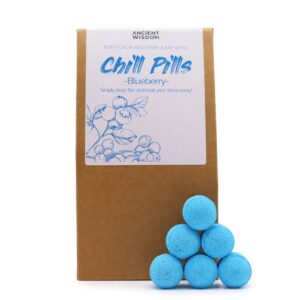 Chill Pills Badekugeln Geschenkpackung 350g – Heidelbeere