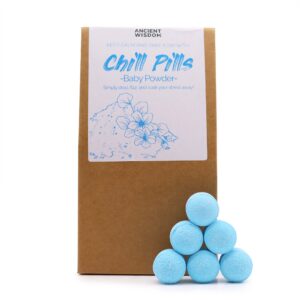 Chill Pills Badekugeln Geschenkpackung 350g – Babypuder