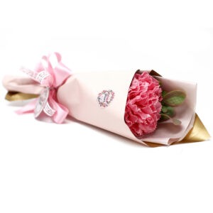Großes Seifenblumen Bouquet – Carnation