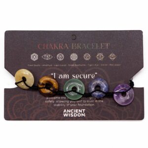 Chakra String Edelstein-Armband