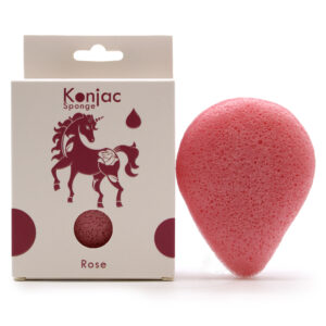Teardrop Konjac Schwamm – Rose – Anti-Aging